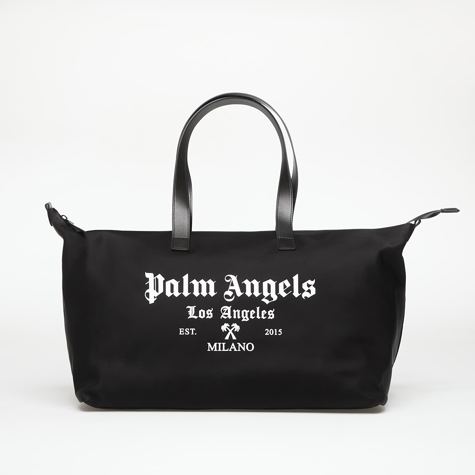 Umhängetaschen für Männer Palm Angels Milan LA Tote Bag Black/ Off White