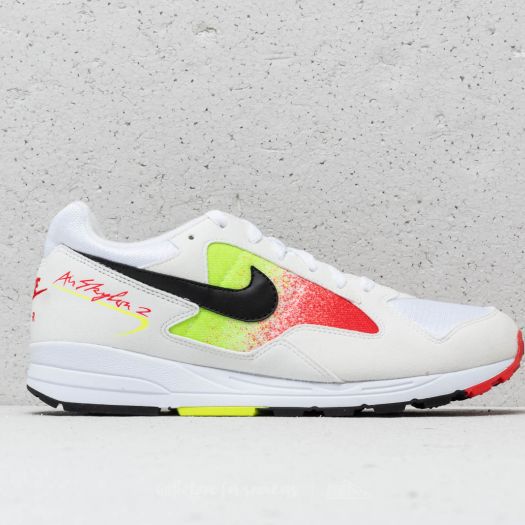 Men's shoes Nike Air Skylon II White/ Black-Volt-Habanero Red