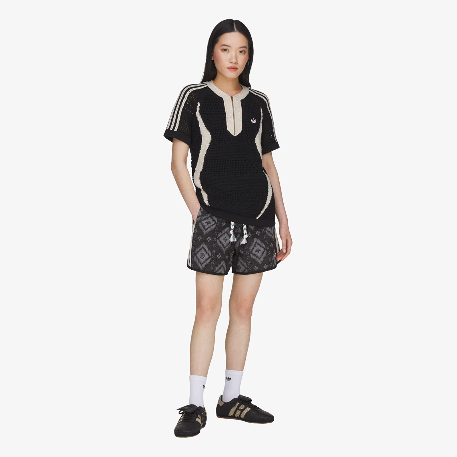 Kraťasy adidas Clot Ikat Short UNISEX Carbon