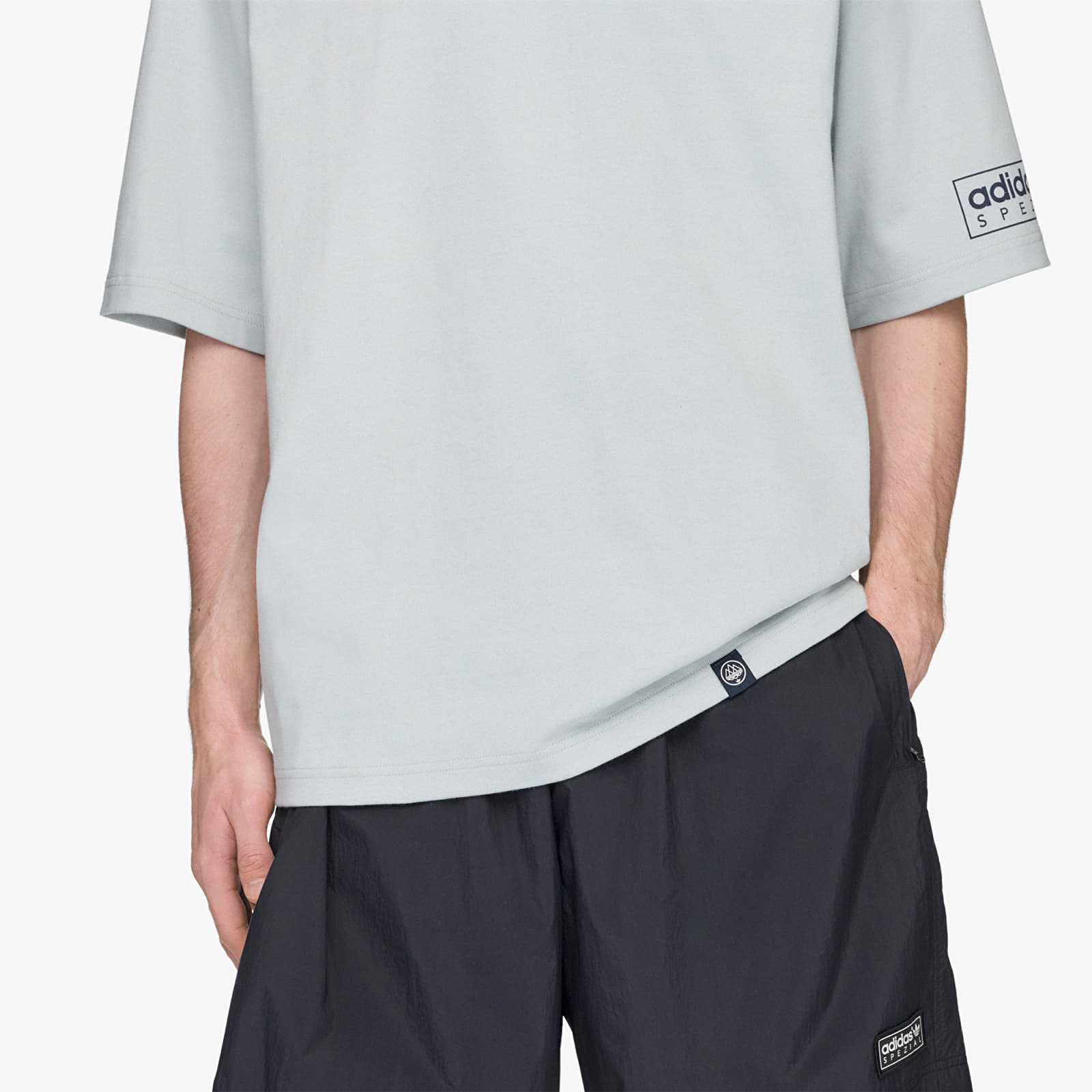 Marškinėliai adidas Mod Spzl T-Shirt Wonder Silver