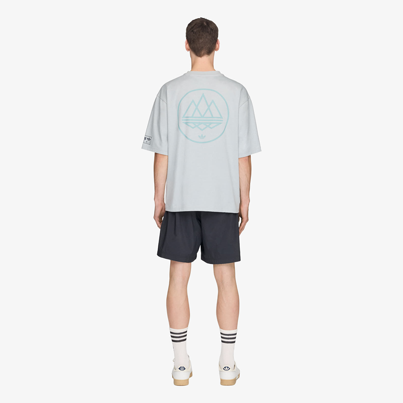 Marškinėliai adidas Mod Spzl T-Shirt Wonder Silver