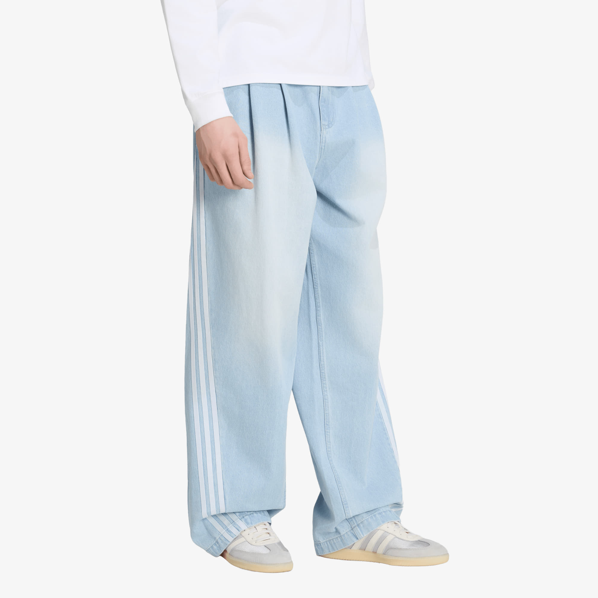 Jeans adidas Adilenium Season 5 Denim Jeans Light Blue
