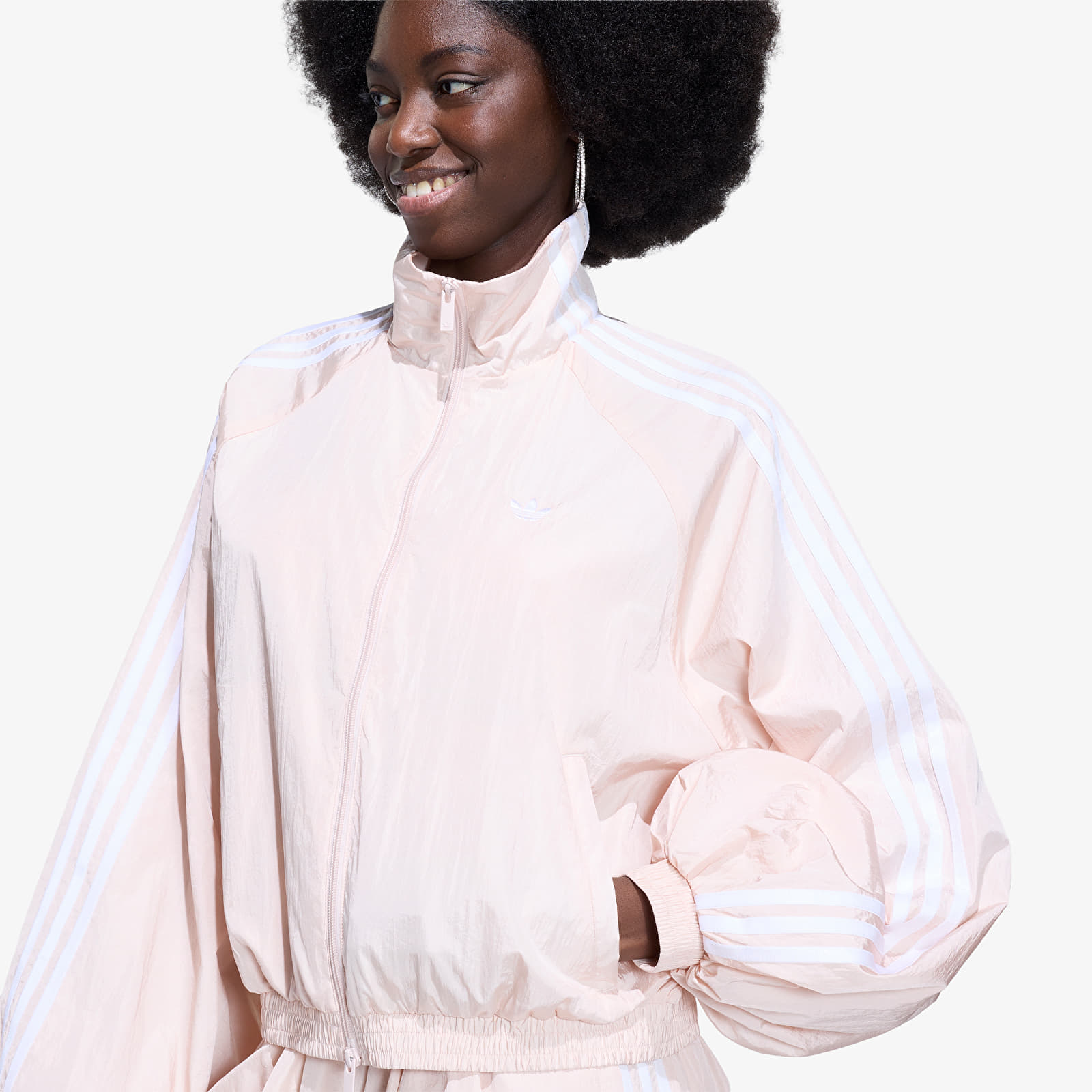 Mikiny adidas Adilenium 5.0 Balloon Track Top Wonder Quartz