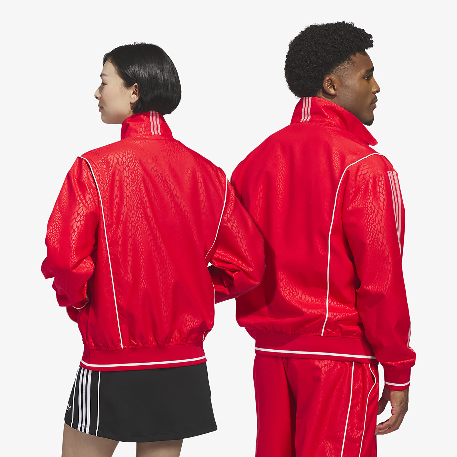 Мъжки суичъри adidas Track Jacket Ny Pure Ruby