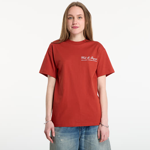 T-shirt Carhartt WIP S/S Cloud Heart T-Shirt UNISEX Oxide Red