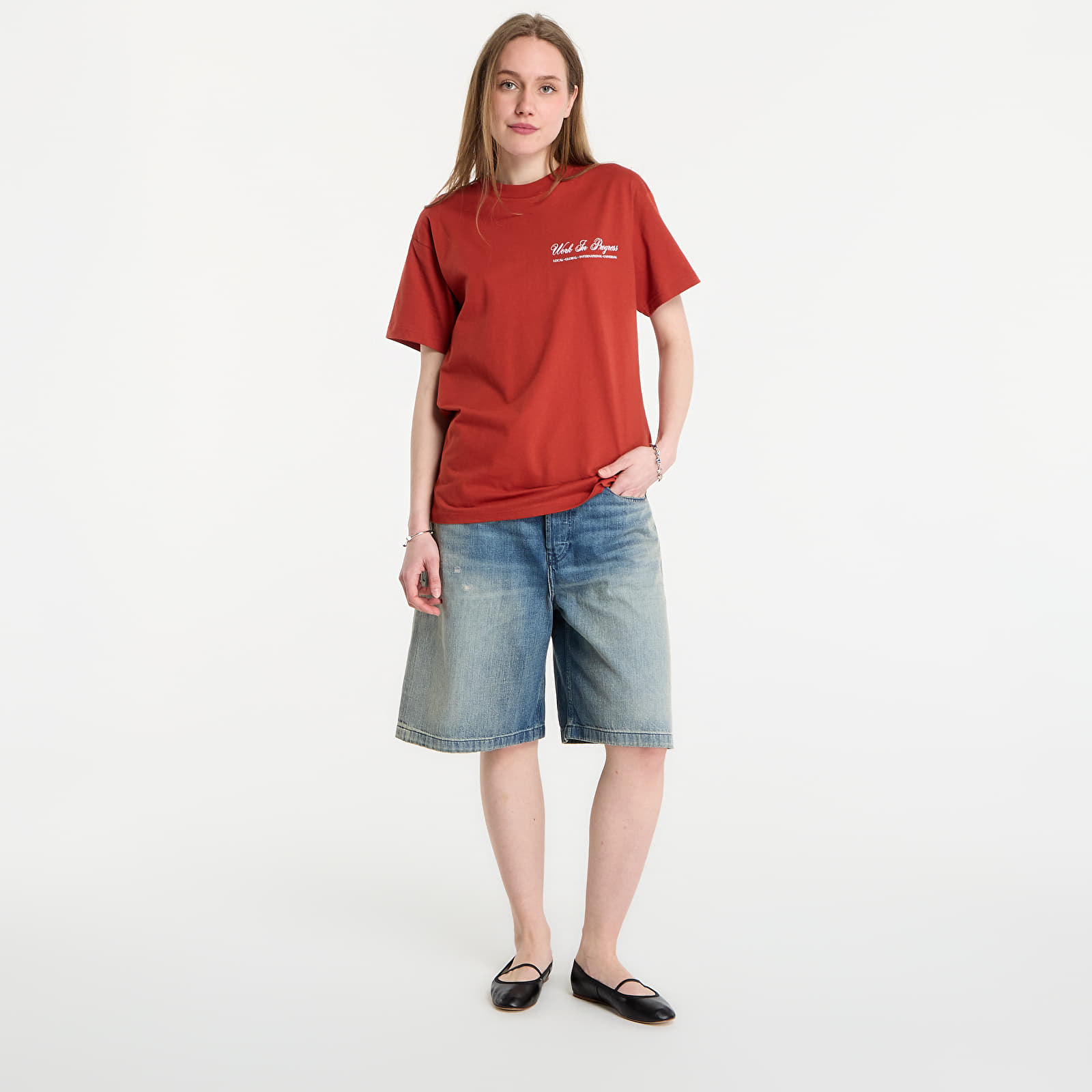 T-shirts Carhartt WIP S/S Cloud Heart T-Shirt UNISEX Oxide Red