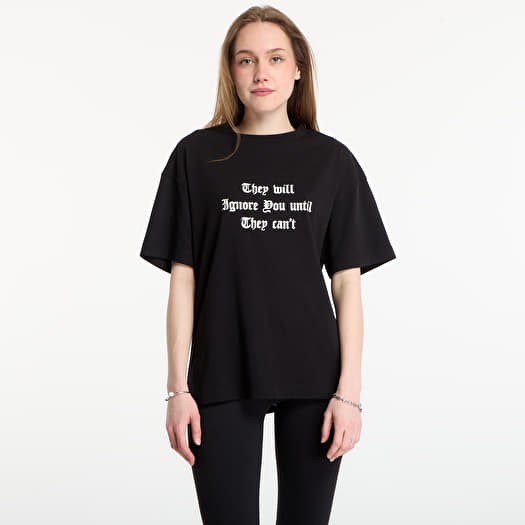 Majice Palm Angels Statement Regular T-Shirt UNISEX Black/ Off White