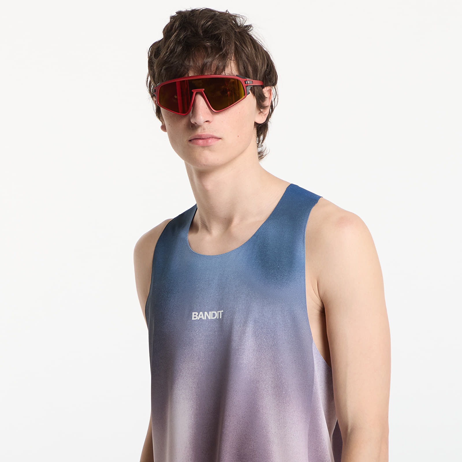 Canotta uomo BANDIT Men's Specter™ Shorty Race Singlet Flow State Aegean Multi