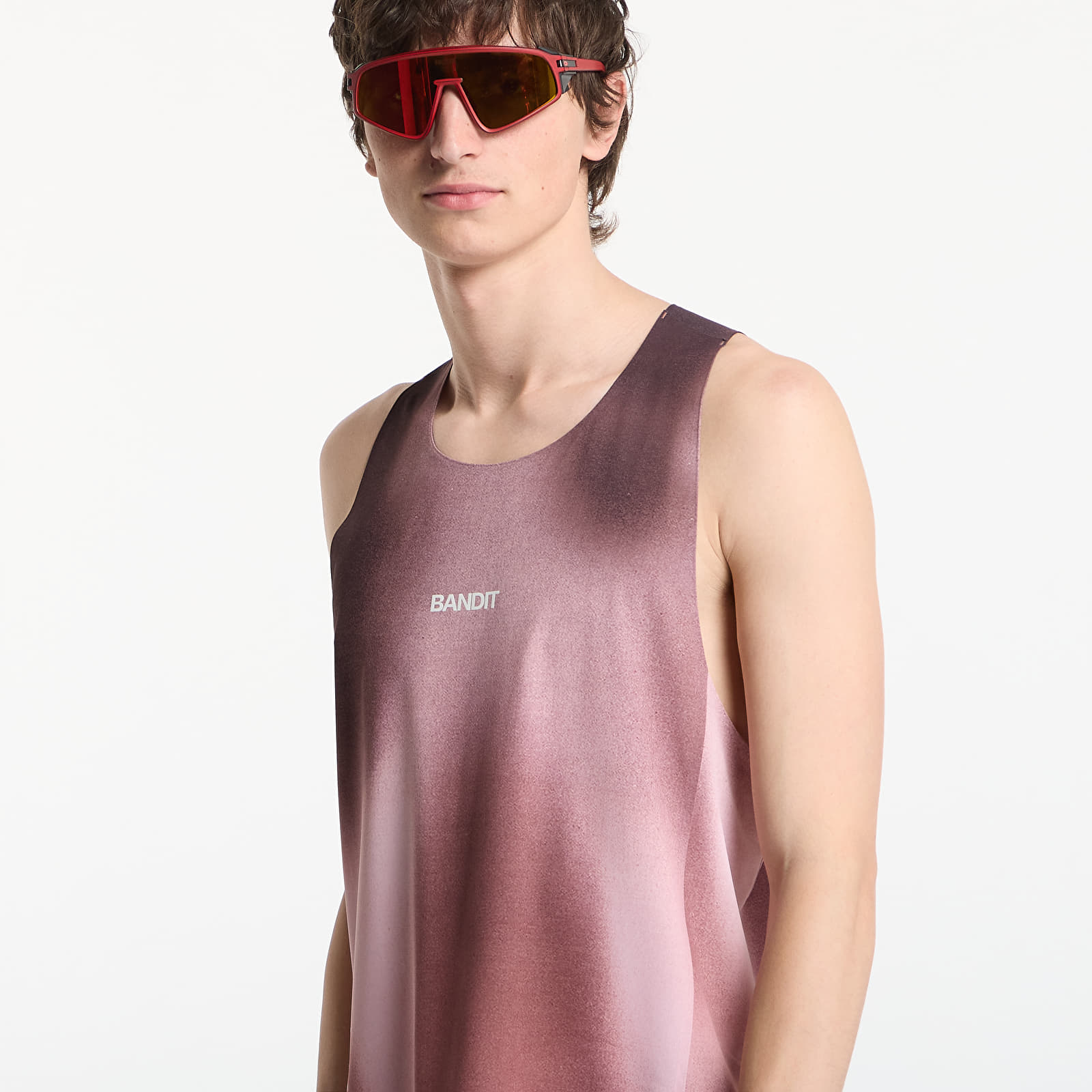 Tops für Männer BANDIT Men's Specter™ Shorty Race Singlet Flow State Mahogany Multi