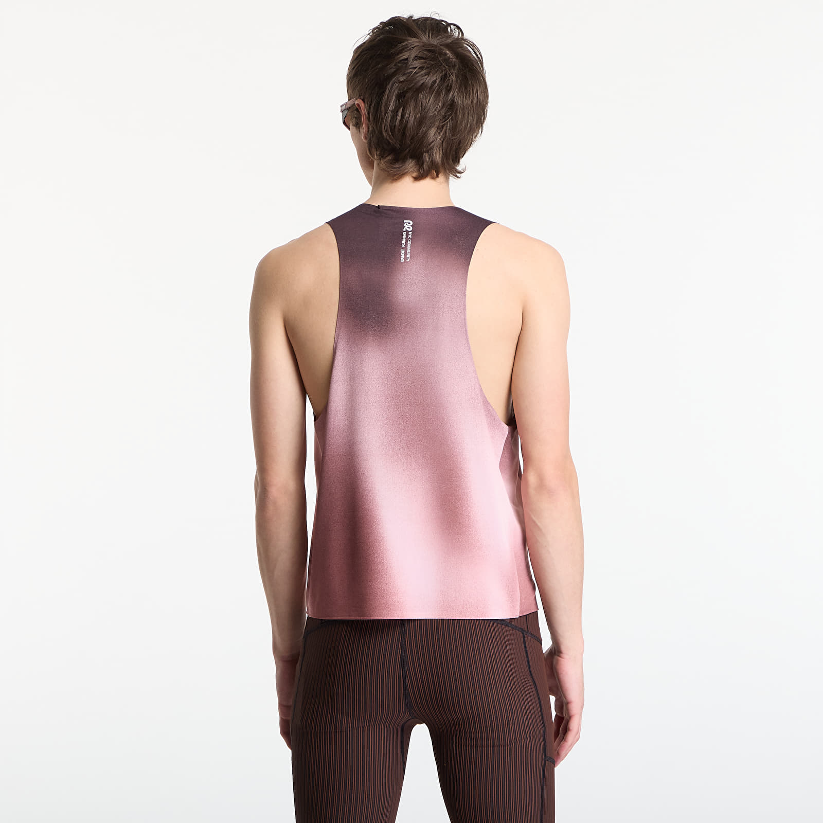 Tops für Männer BANDIT Men's Specter™ Shorty Race Singlet Flow State Mahogany Multi
