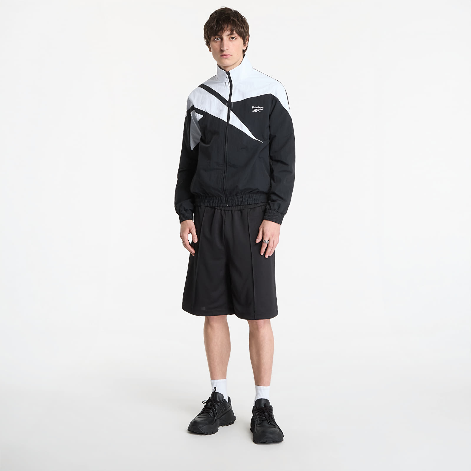 Jackets Reebok Cl F Fr Tracktop Night Black/ Classic White