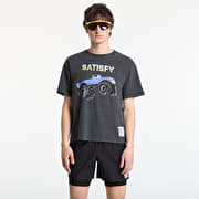Satisfy MothTech T-Shirt Aged Black EST5