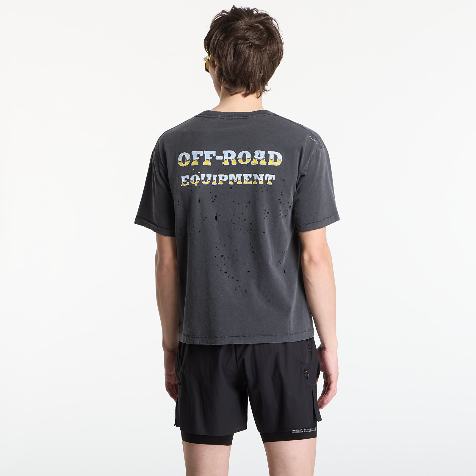 T-shirts Satisfy MothTech T-Shirt Aged Black EST5