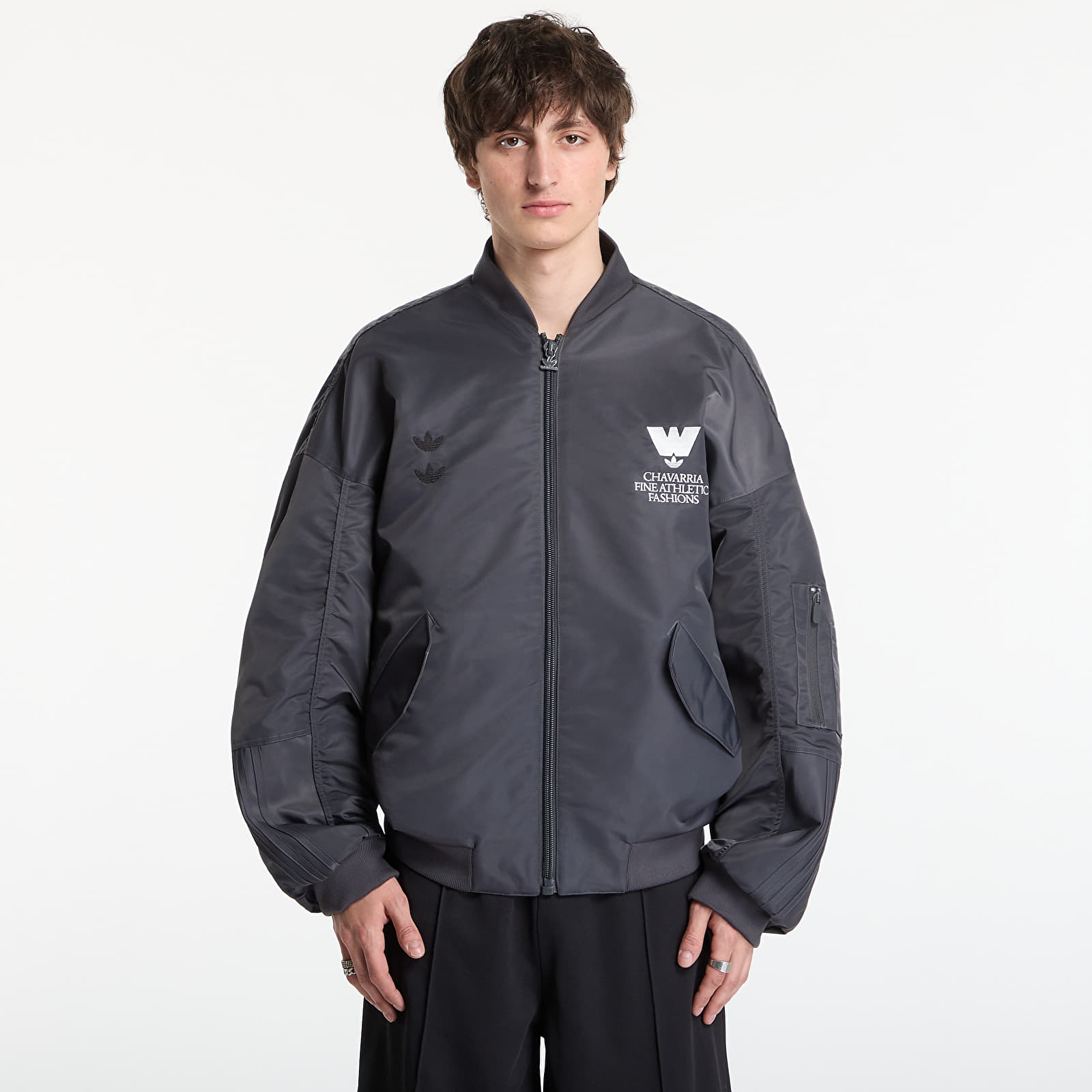 Bomberjakker adidas x Willy Chavarria Bomber Jacket Grey Six