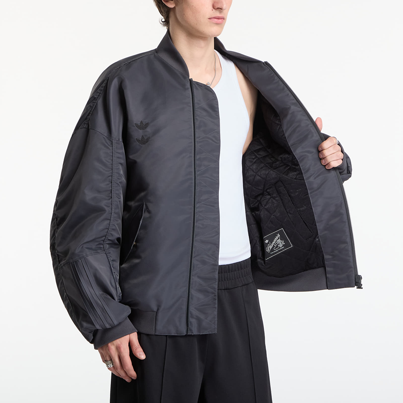 Bomberjakker adidas x Willy Chavarria Bomber Jacket Grey Six