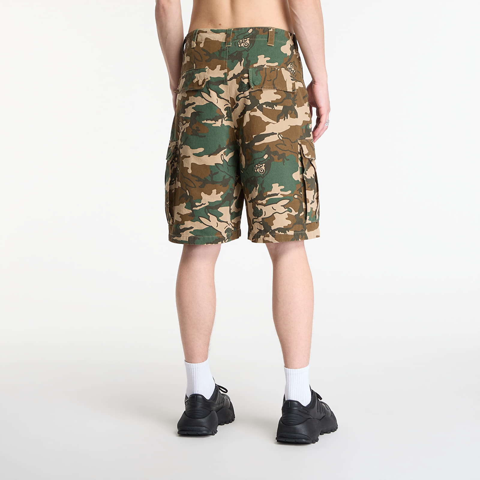 Kraťasy Billionaire Boys Club Icecream Running Dog Woodland Camo Cargo Shorts Multi