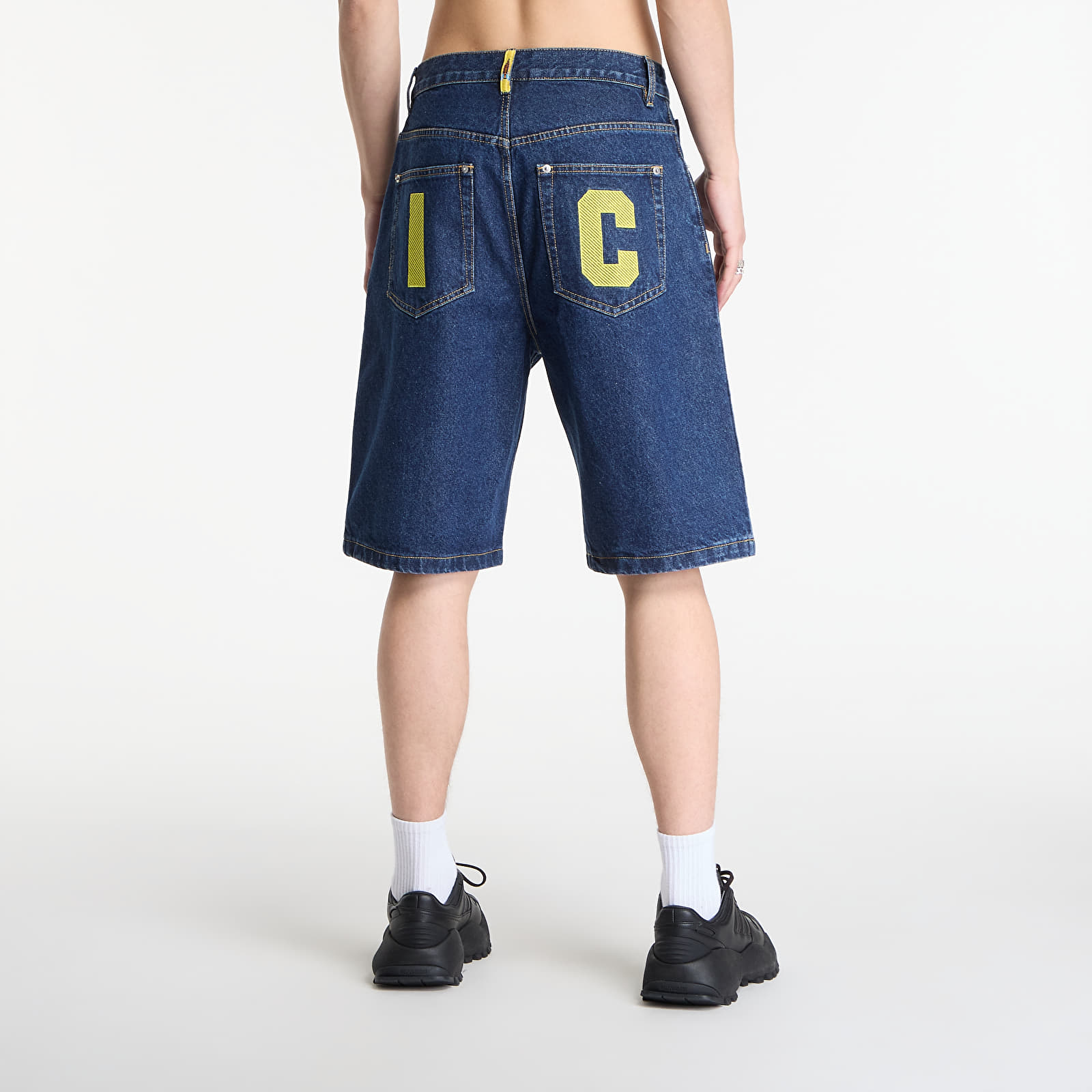 Kraťasy Billionaire Boys Club Icecream Running Dog Denim Shorts Indigo