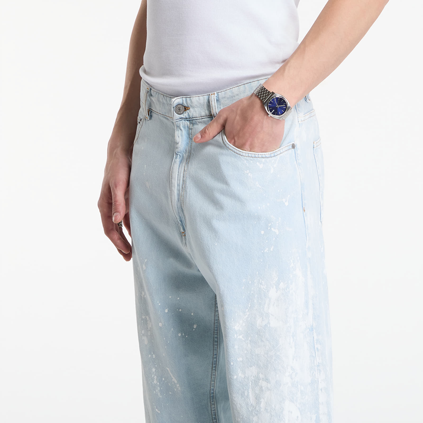 Jeans MM6 Pants 5 Pockets Blue