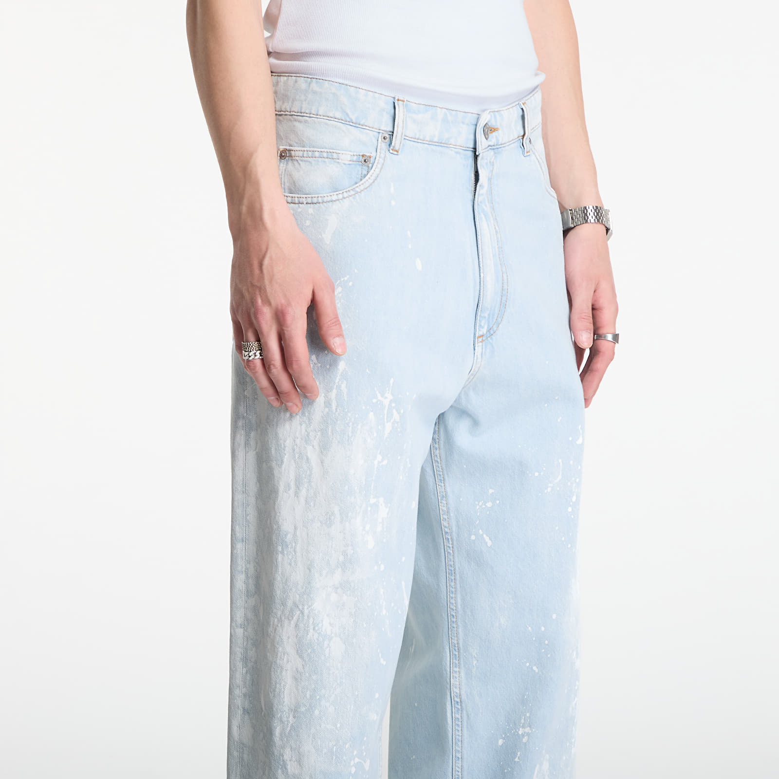 Jeans MM6 Pants 5 Pockets Blue