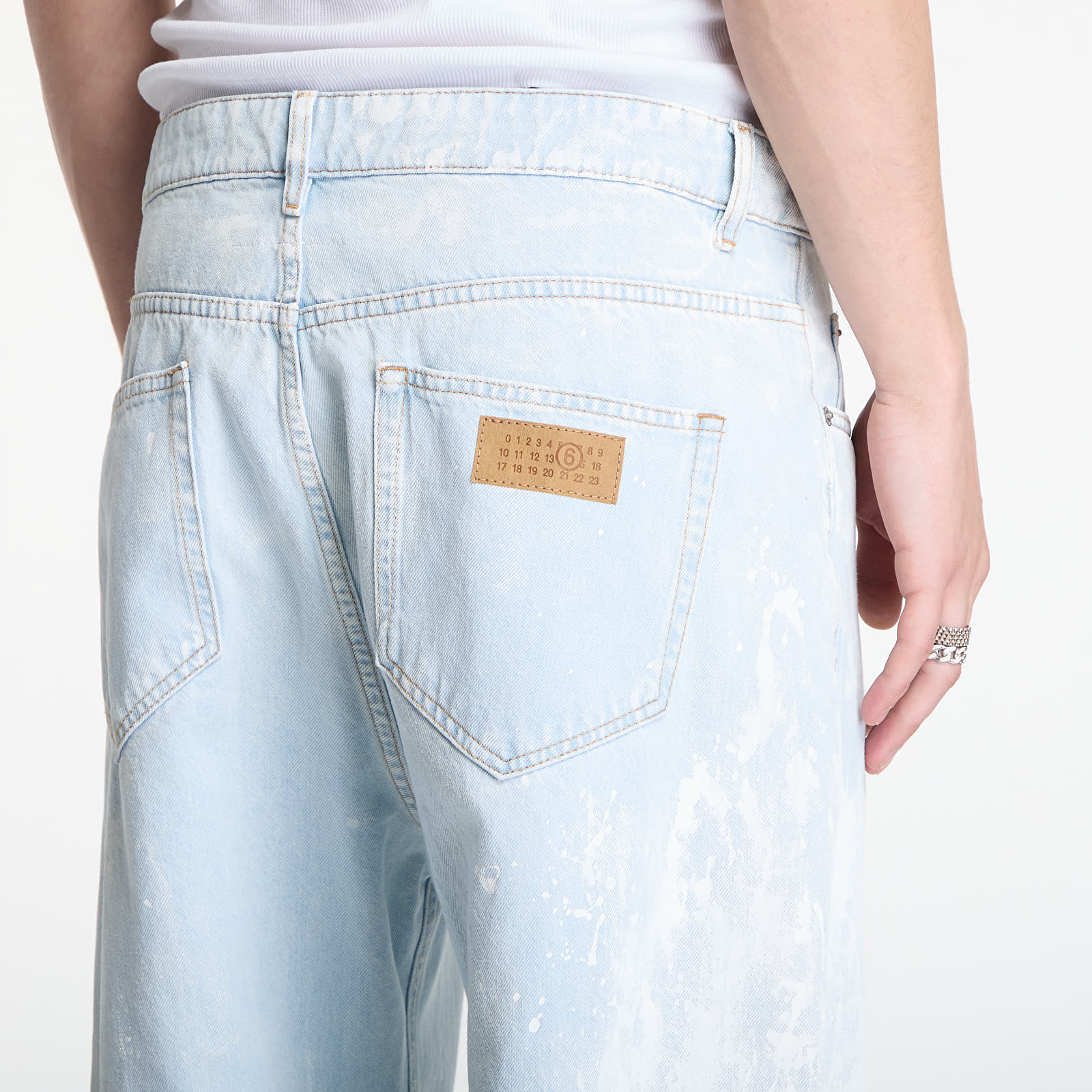 Jeans MM6 Pants 5 Pockets Blue