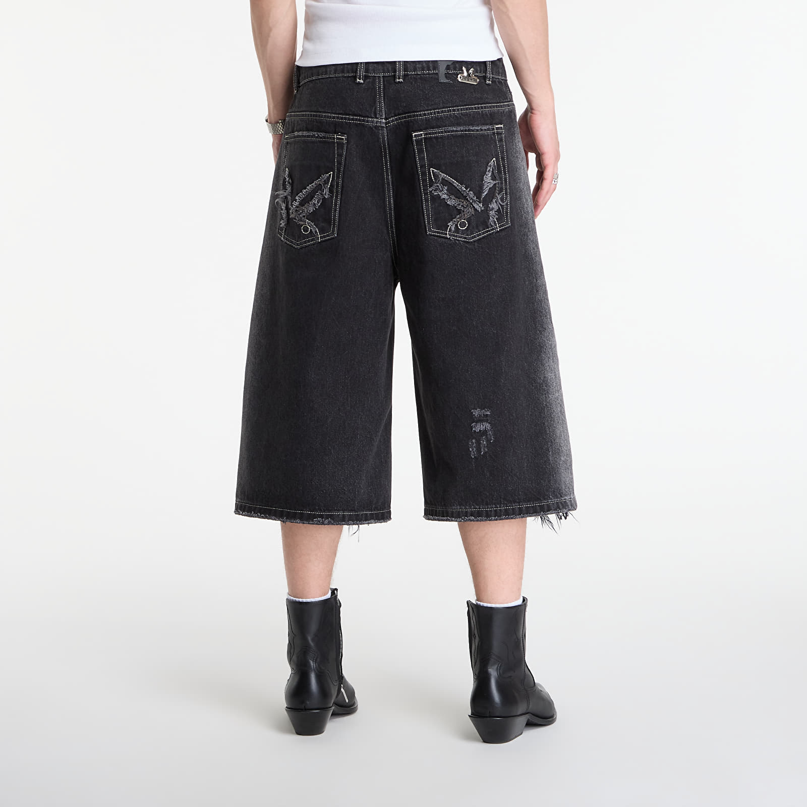 Shorts Playboy x FTSHP Denim Jorts UNISEX Black