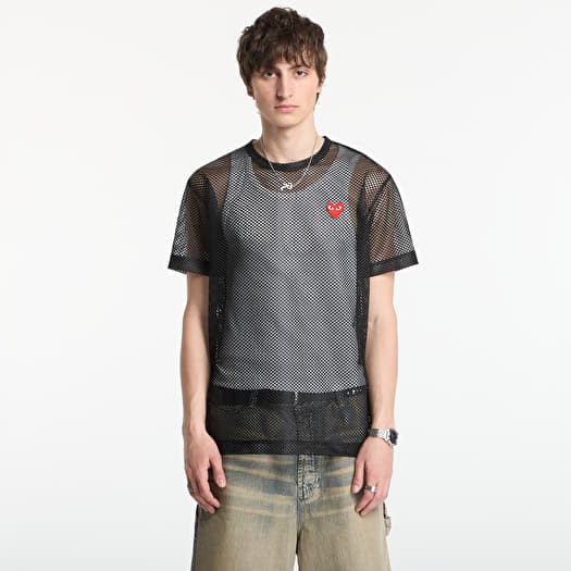 T-shirt Comme des Garçons PLAY T-Shirt Red Emblem Black