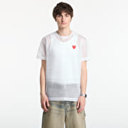 Comme des Garçons PLAY T-Shirt Red Emblem White