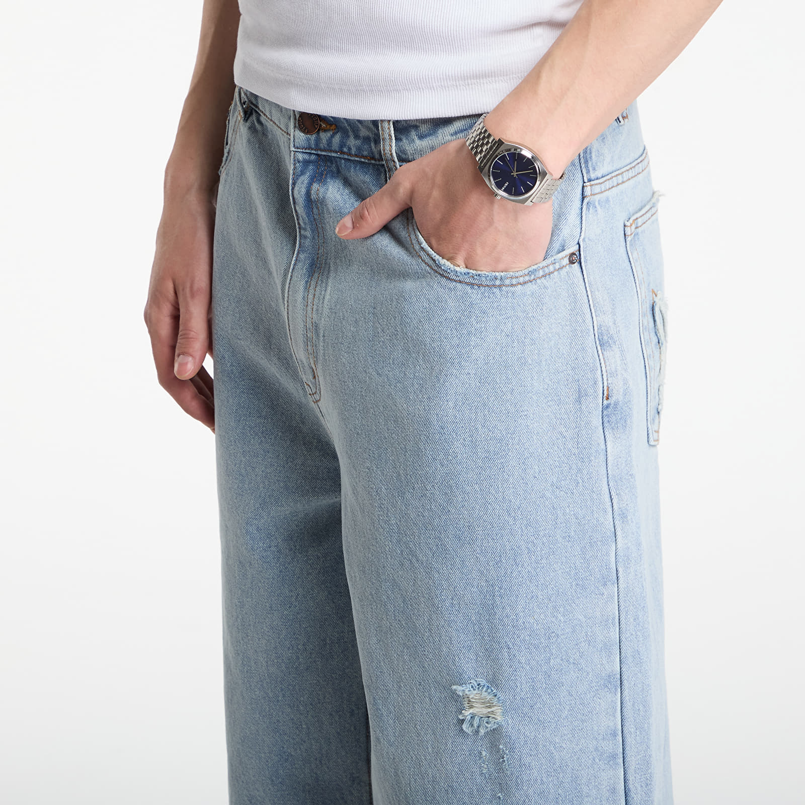 Shorts Playboy x FTSHP Denim Jorts UNISEX Blue