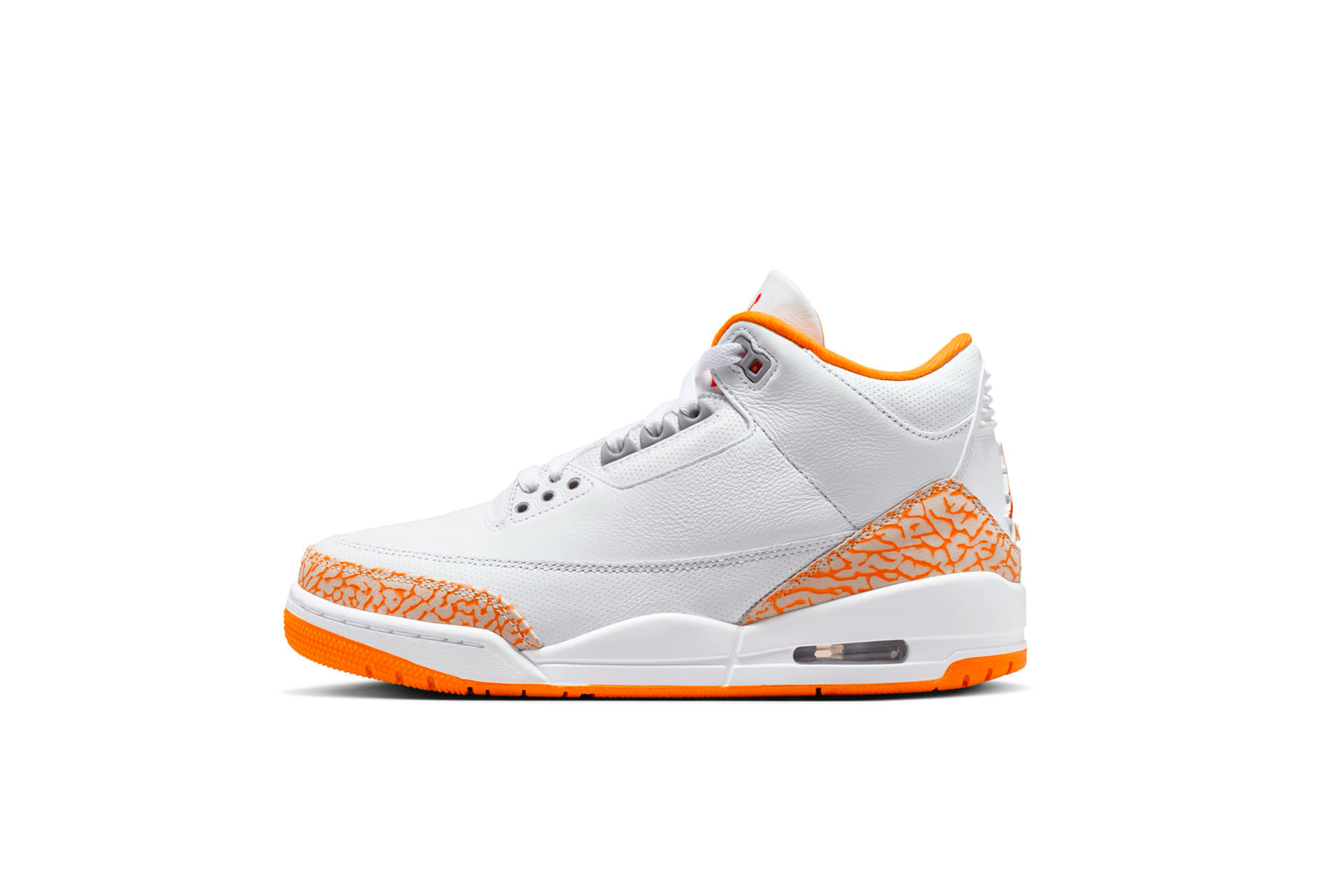Dámské tenisky a boty Air Jordan 3 Retro "Orange Citrus" White/ Multi-Color