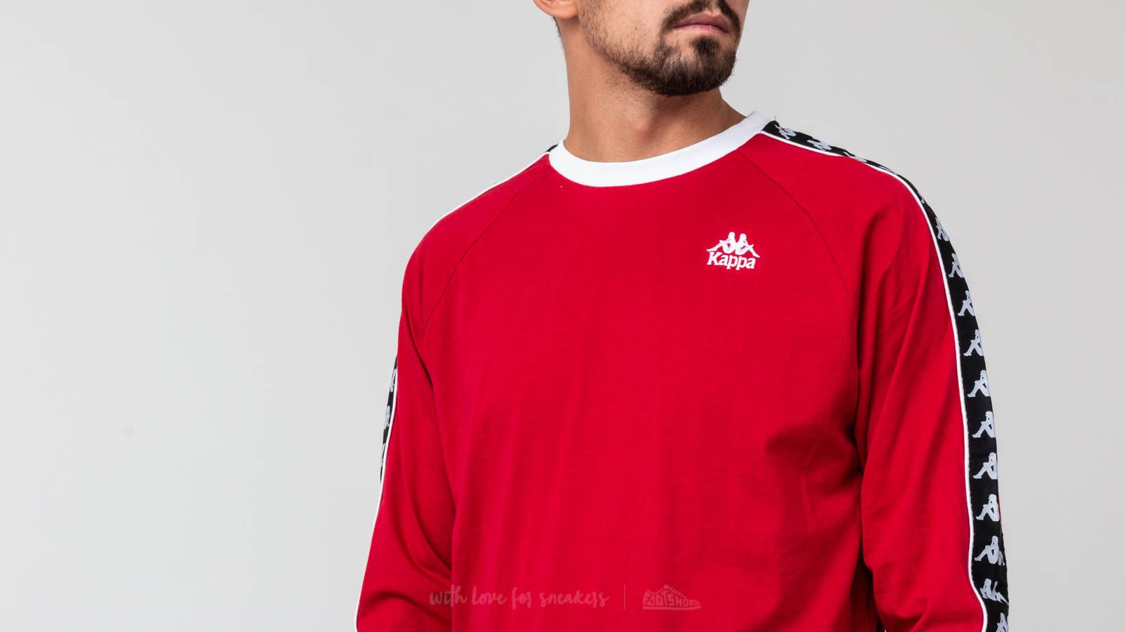 Red kappa long sleeve clearance
