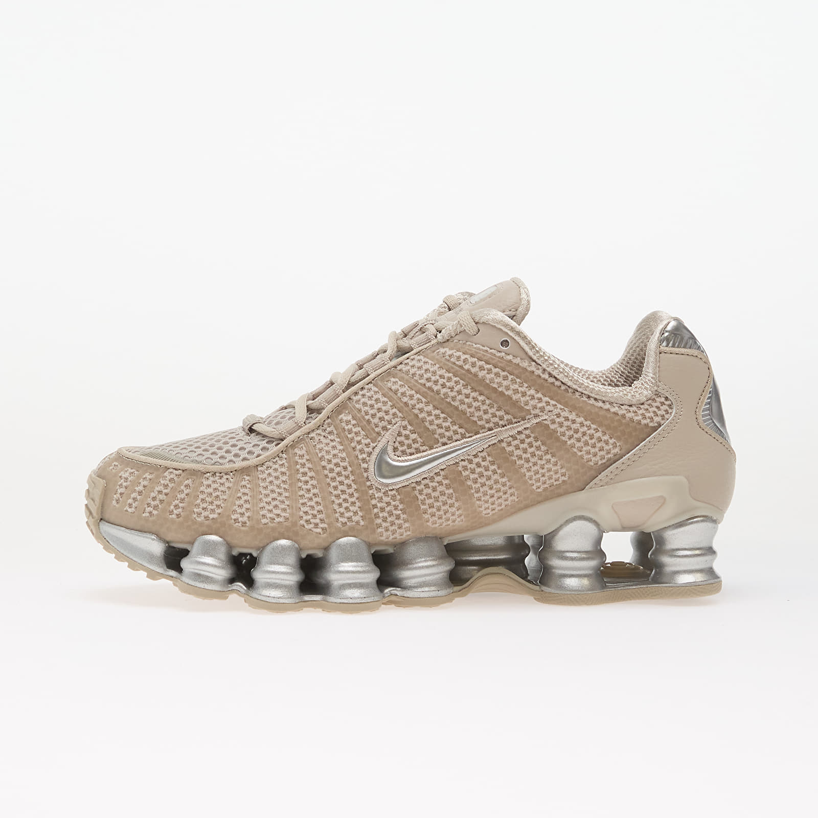 Zapatillas mujer Nike Shox TL Cream Ii/ Metallic Silver-Black