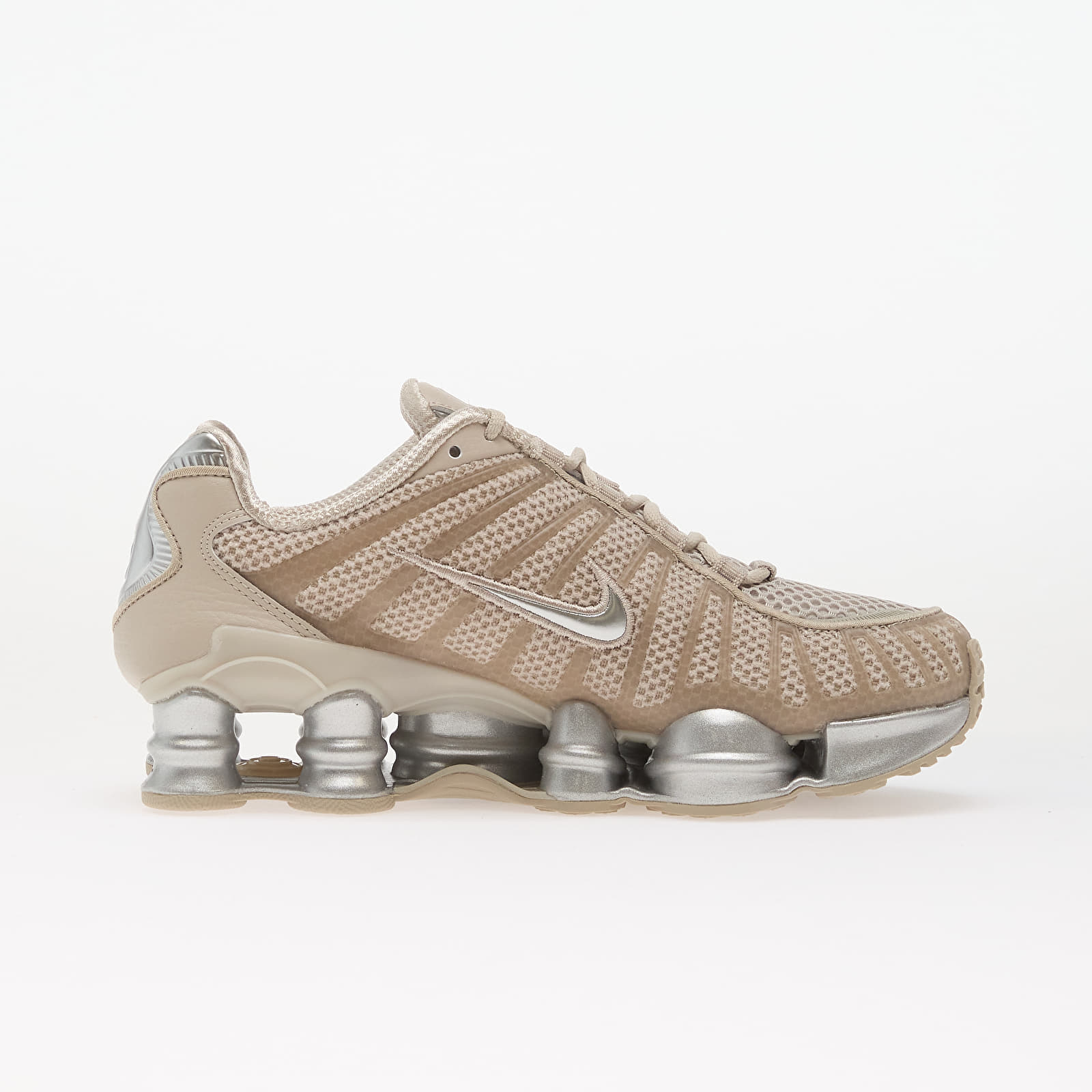 Zapatillas mujer Nike Shox TL Cream Ii/ Metallic Silver-Black
