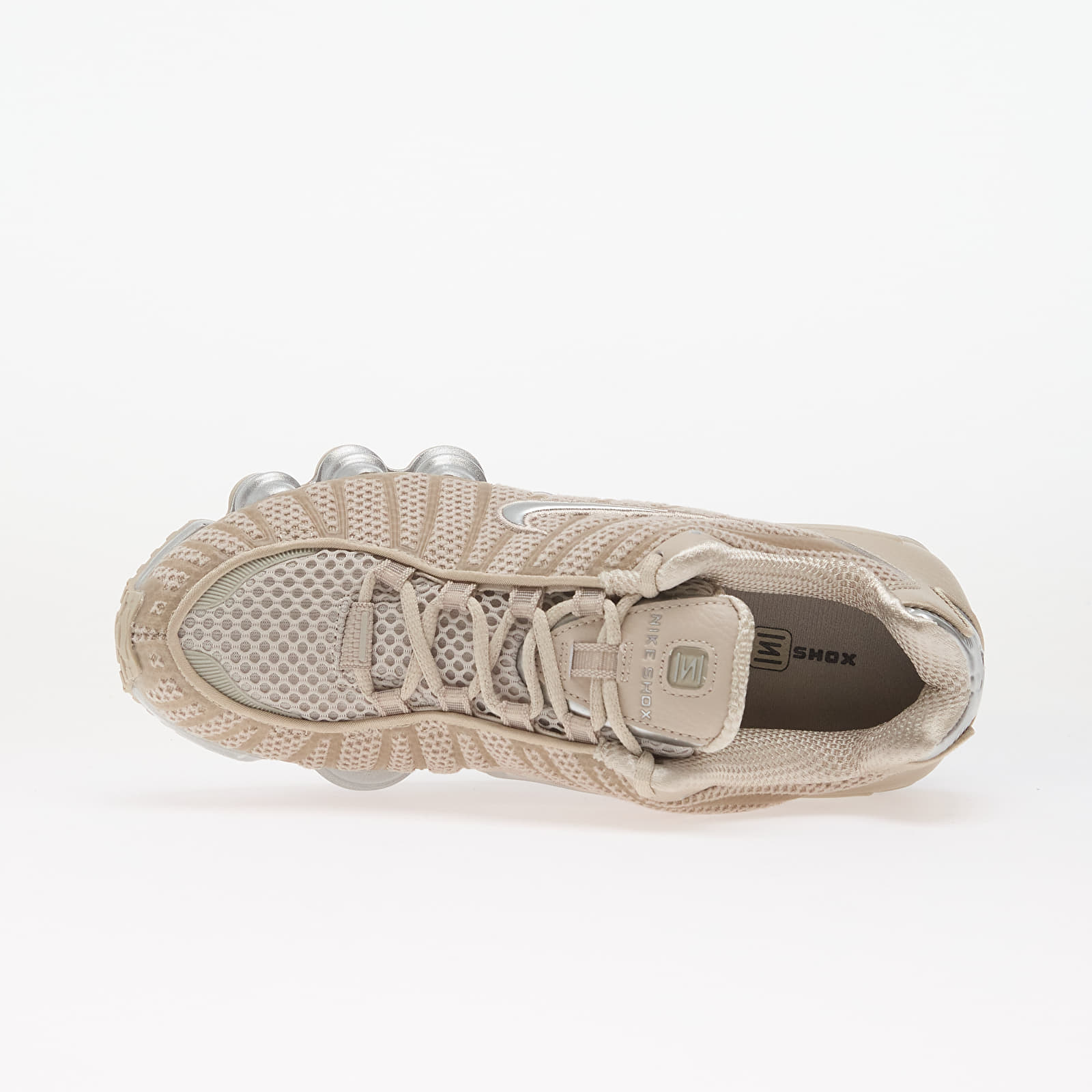 Zapatillas mujer Nike Shox TL Cream Ii/ Metallic Silver-Black