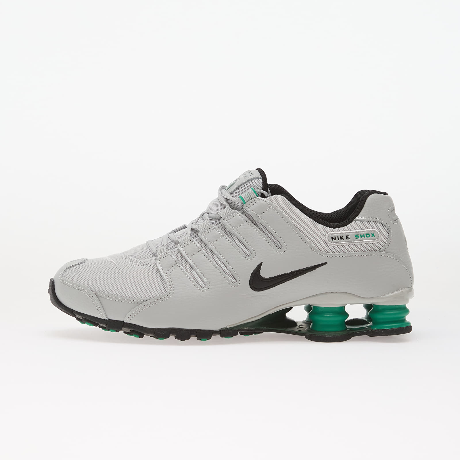 Buty męskie Nike Shox Nz Grey Fog/ Black-Stadium Green-Fir