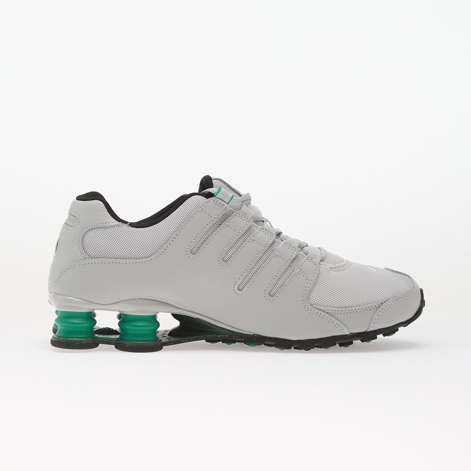 Buty męskie Nike Shox Nz Grey Fog/ Black-Stadium Green-Fir