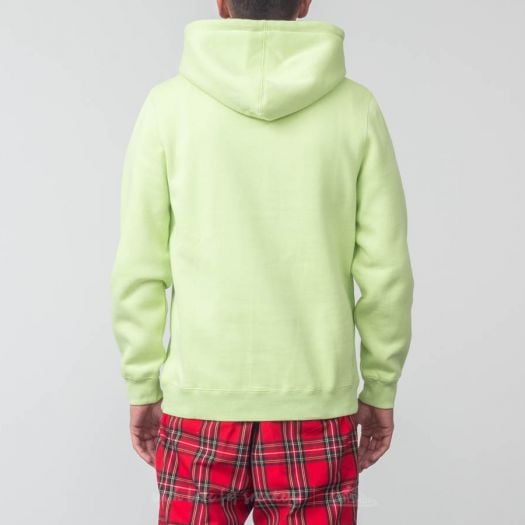 Stussy hoodie lime green new arrivals