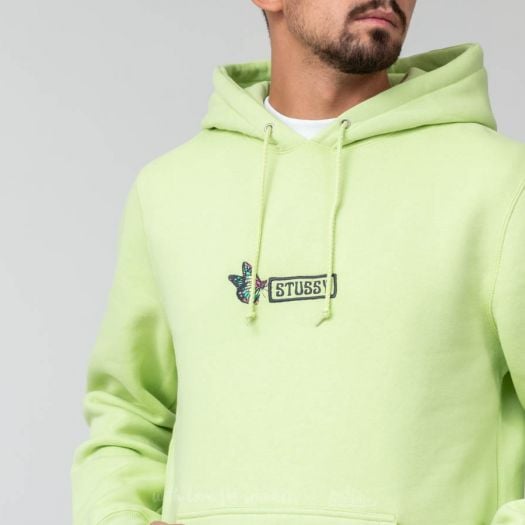 Felpa stussy verde lime store