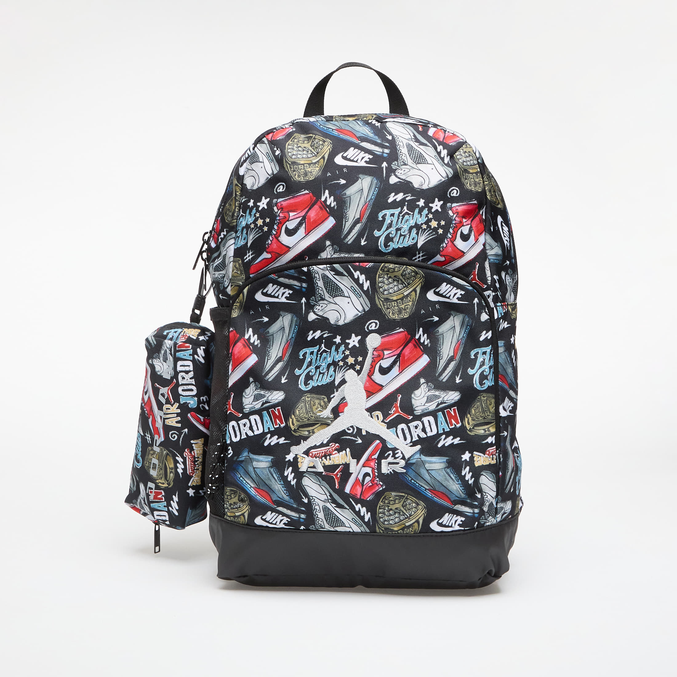 Zaino Jordan Air Raid Backpack Black(Gym Red)