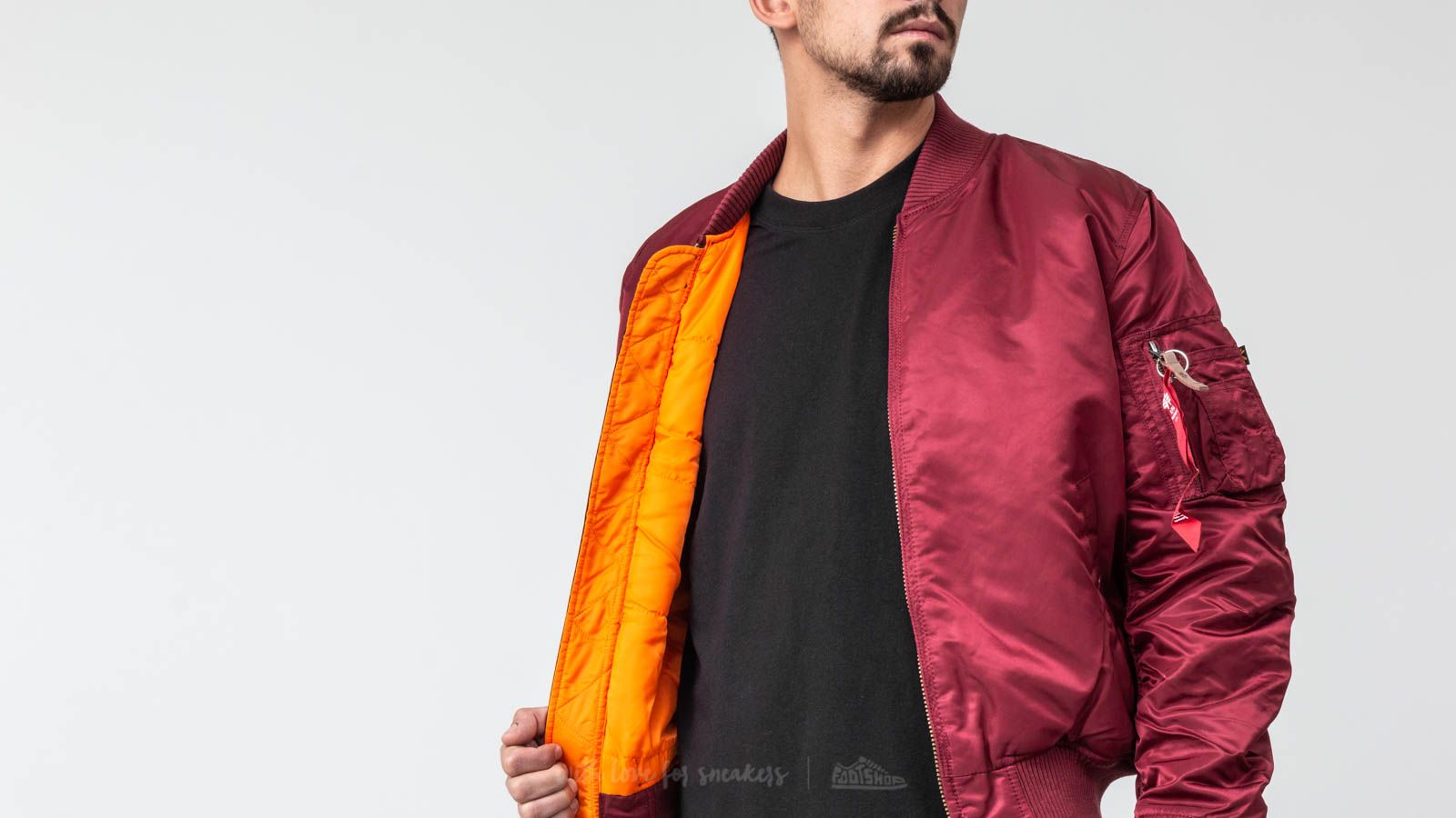 Giacche e cappotti Alpha Industries MA-1 VF 59 Burgundy