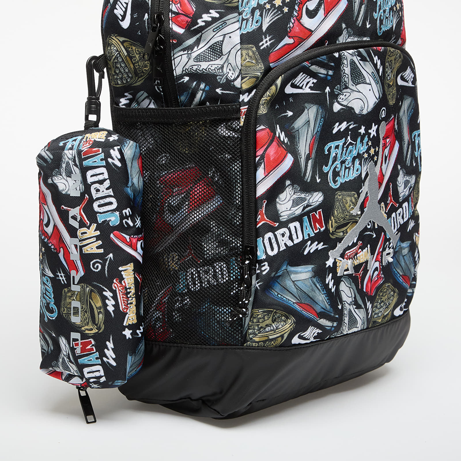 Sacs à dos Jordan Air Raid Backpack Black(Gym Red)