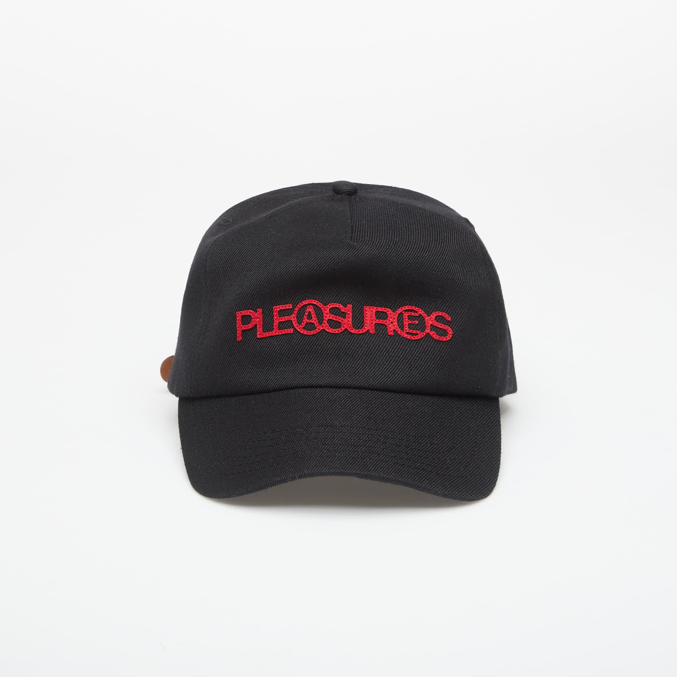 Levně Kšiltovka PLEASURES Zine Snapback Black Universal