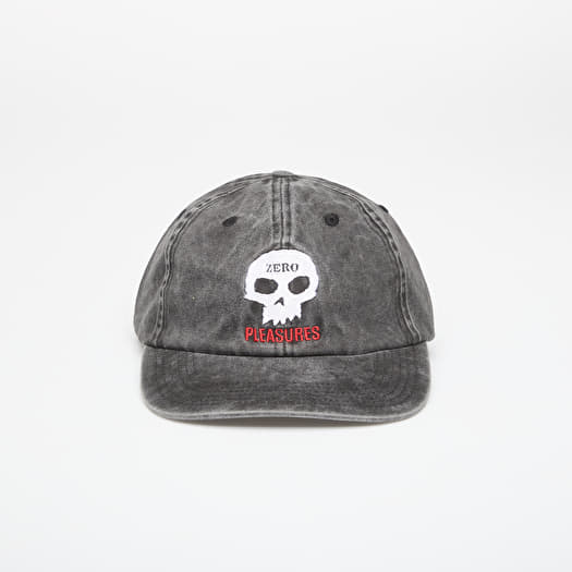 Keps PLEASURES Skull Dad Cap Black