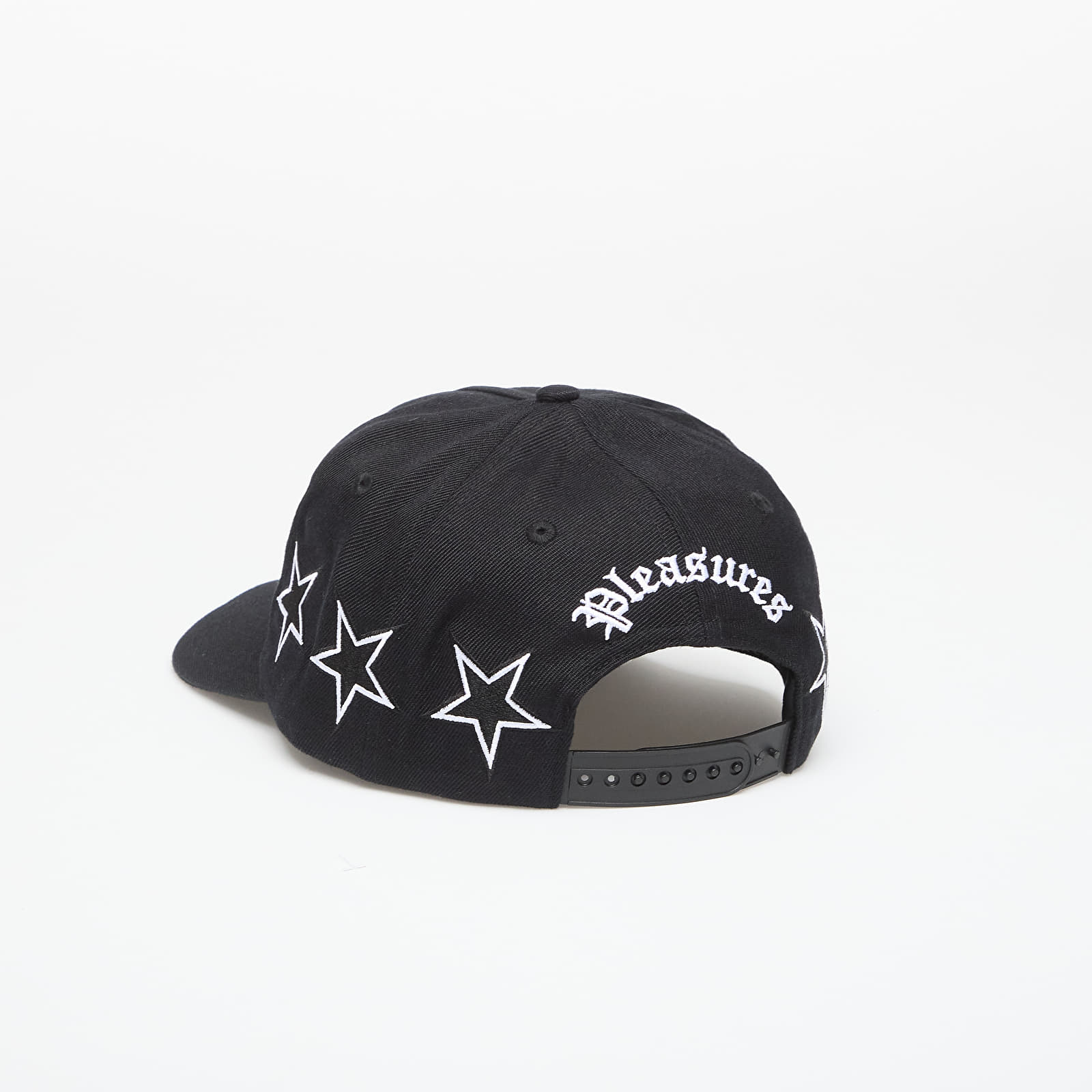 Bonés PLEASURES Stars Snapback Black
