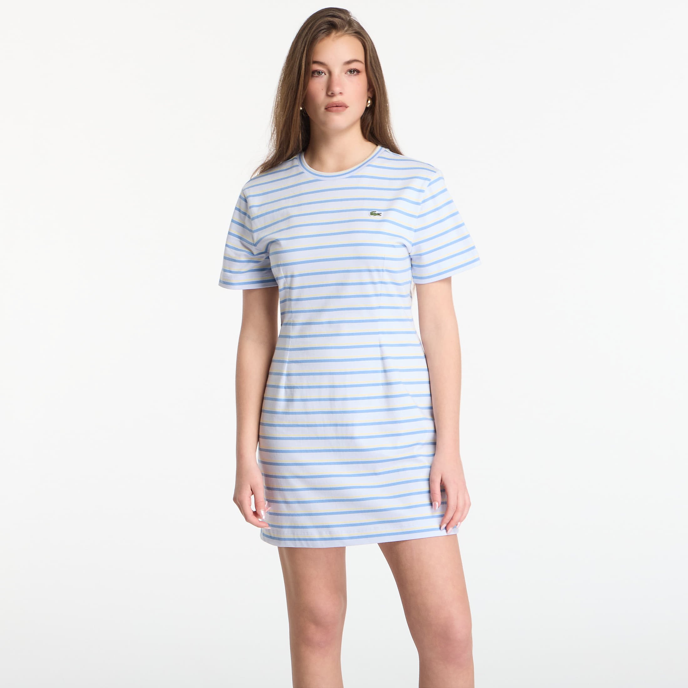 Abito LACOSTE Dress Phoenix Blue/ Turquin Blue-Yellow