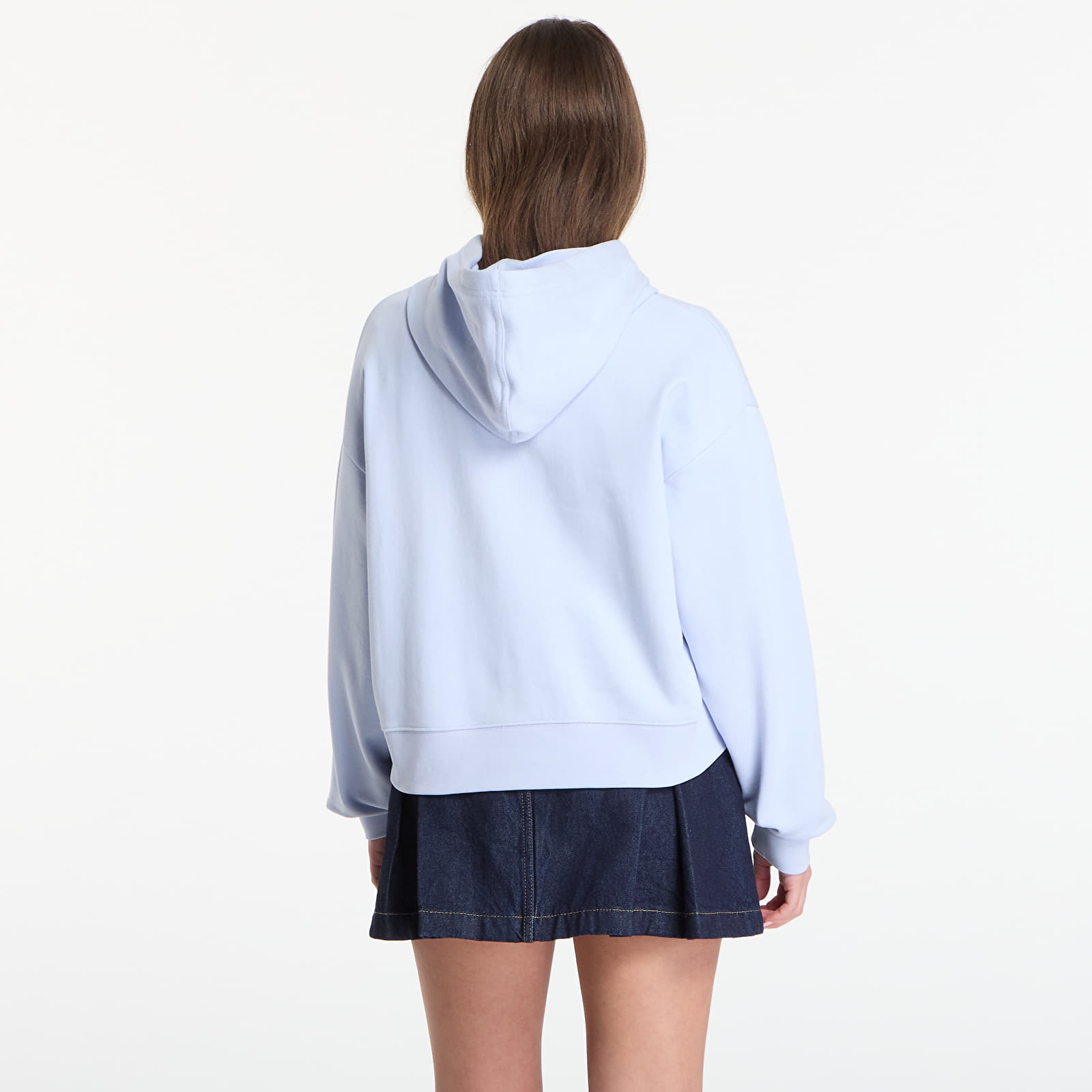Ženski hoodiji LACOSTE Sweatshirt Phoenix Blue