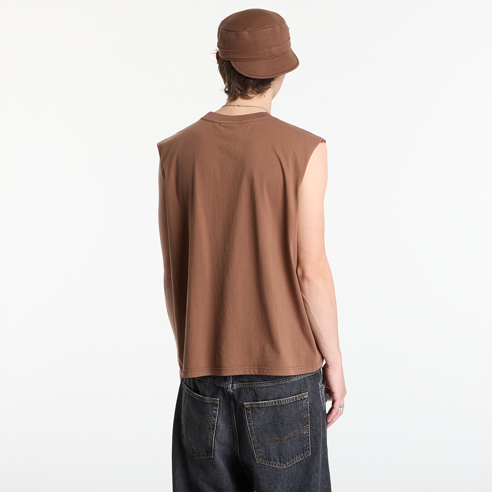 T-Shirts Playboy x FTSHP Sleeveless Tee UNISEX Brown