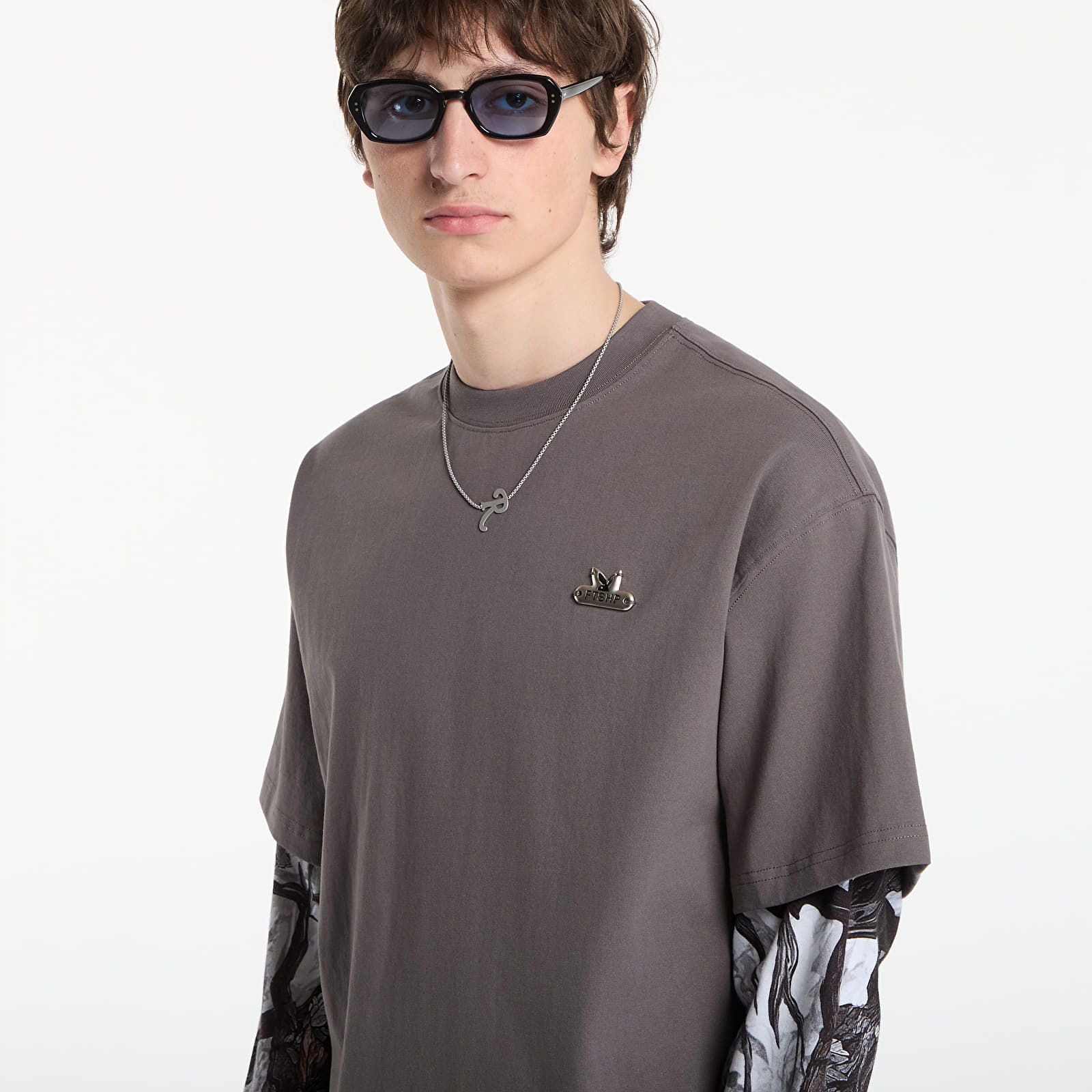 Magliette Playboy x FTSHP T-Shirt Bunny With Legs UNISEX Grey