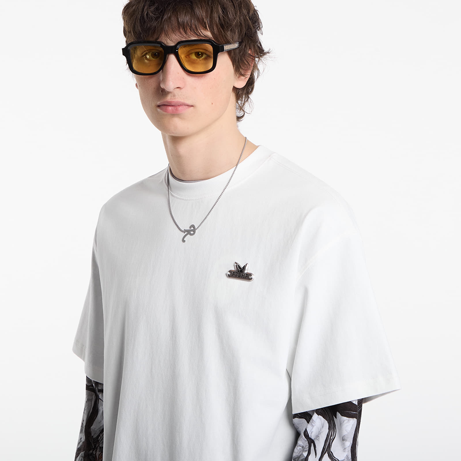 Marškinėliai Playboy x FTSHP T-Shirt Bunny With Legs UNISEX Off-White
