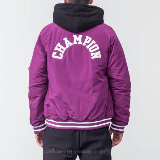 Jackets and Coats Champion Bomber Jacket Purple Footshop - Main Image
