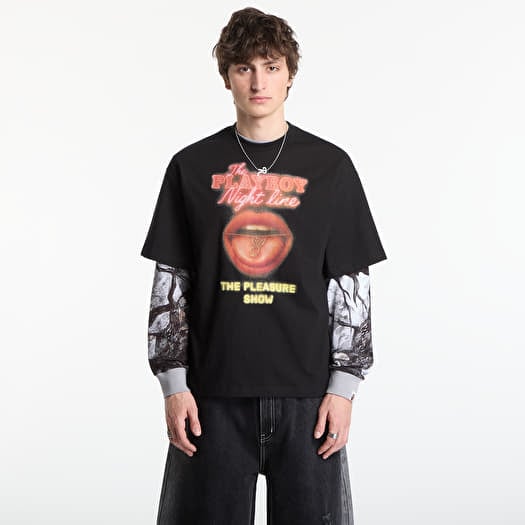 T-shirt Playboy x FTSHP T-Shirt Night Line UNISEX Black